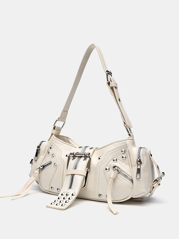 Bolso bandolera con remaches para el día a día