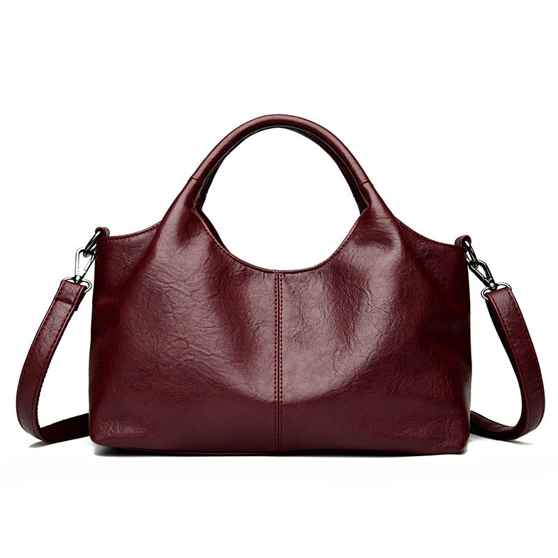 Bolso tote retro de lujo discreto y gran capacidad