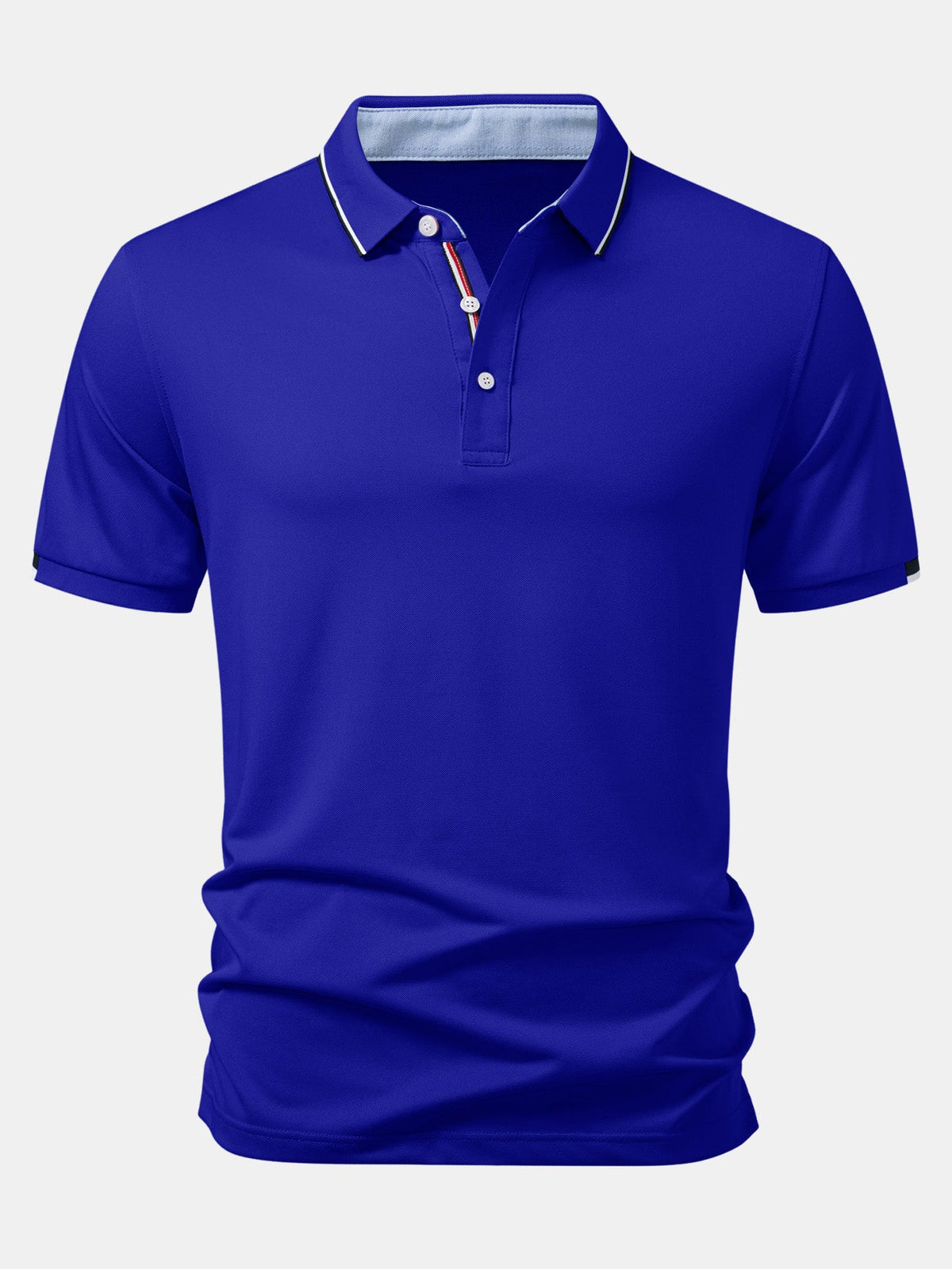 Polo piqué con contraste