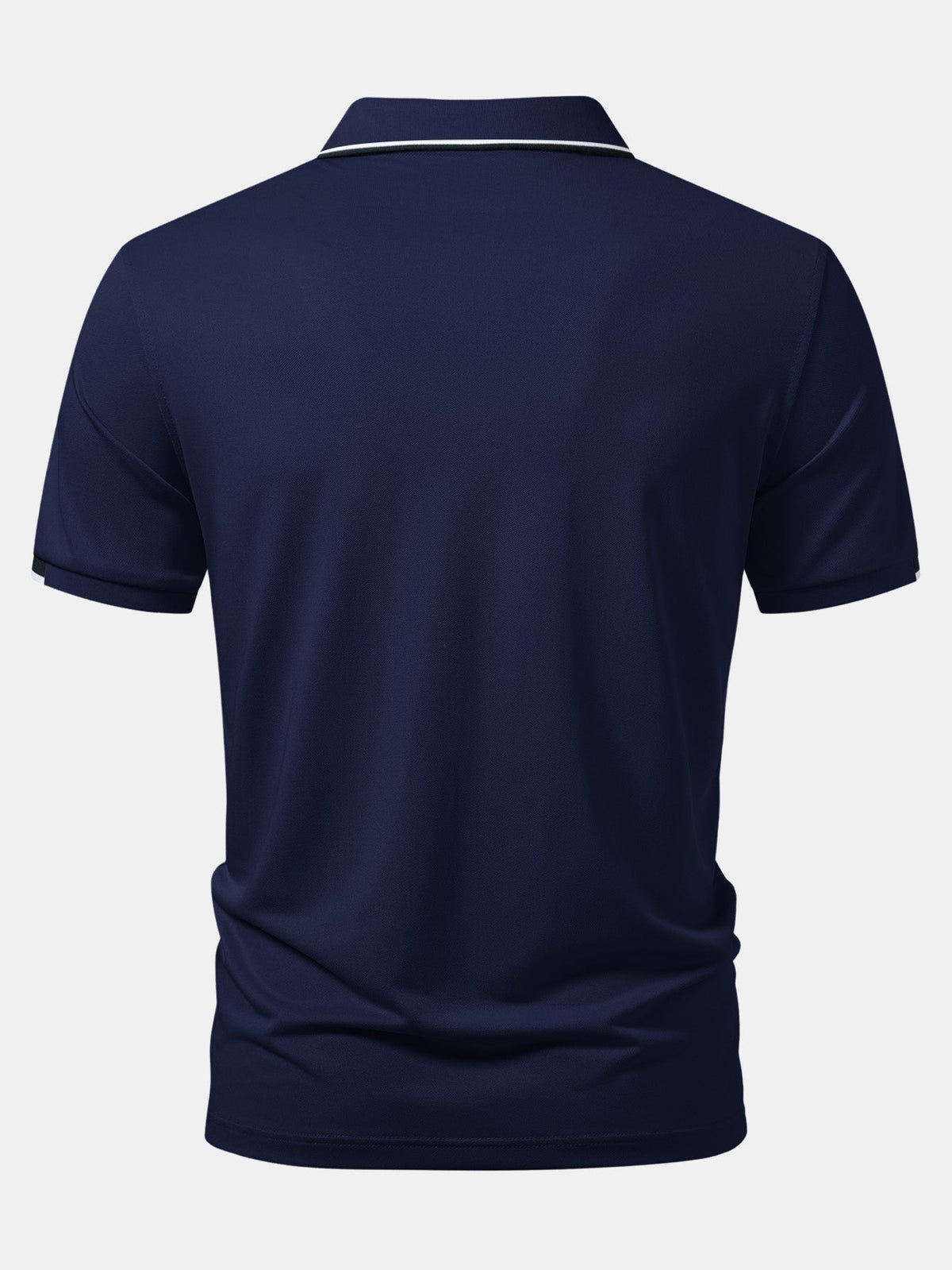 Polo piqué con contraste
