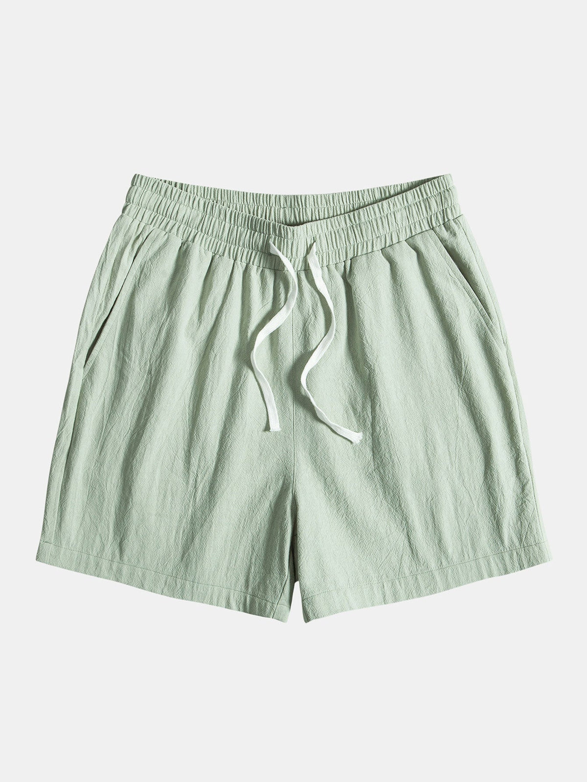 Camisa Revere de algodón texturizado y pantalones cortos de 5"