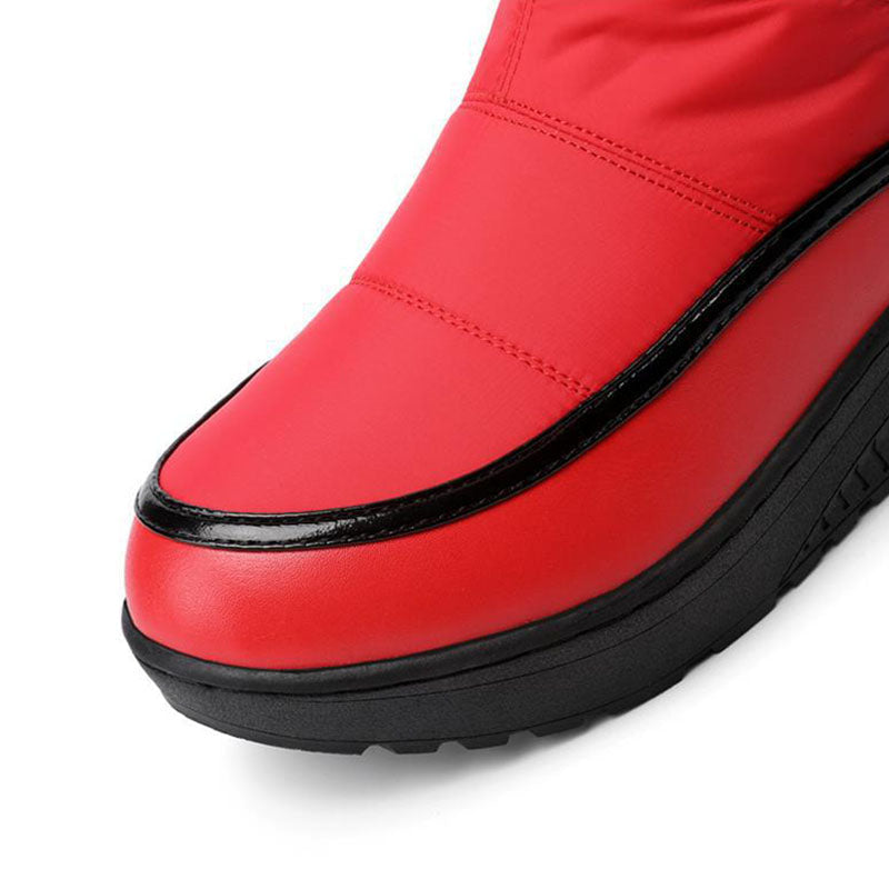 Botas de nieve antideslizantes de suela gruesa