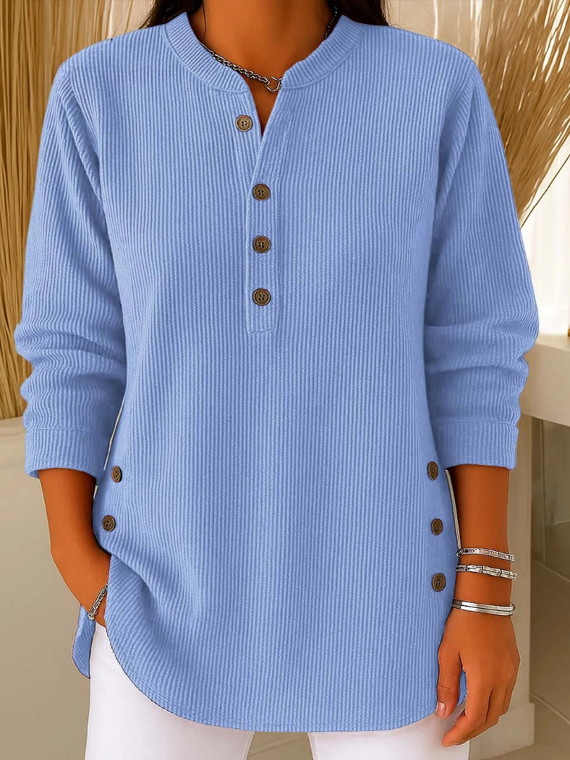 Almudena | Túnica Henley con botones