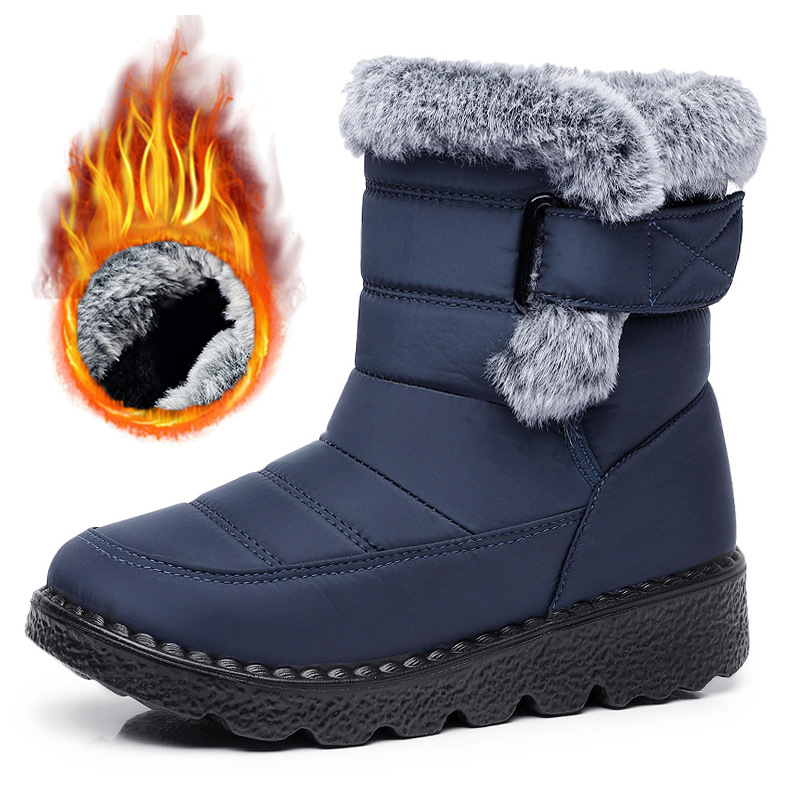 Botas de nieve acolchadas impermeables