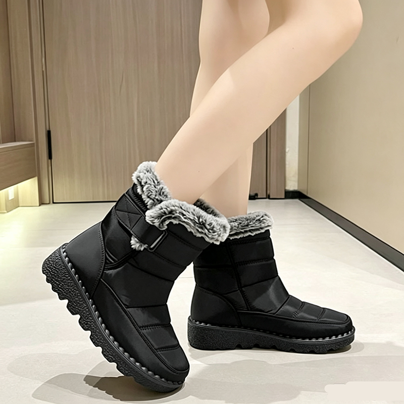 Botas de nieve acolchadas impermeables