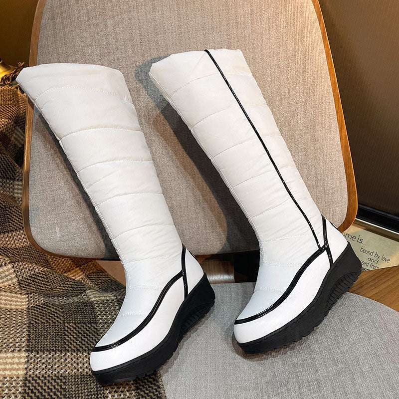 Botas de nieve antideslizantes de suela gruesa