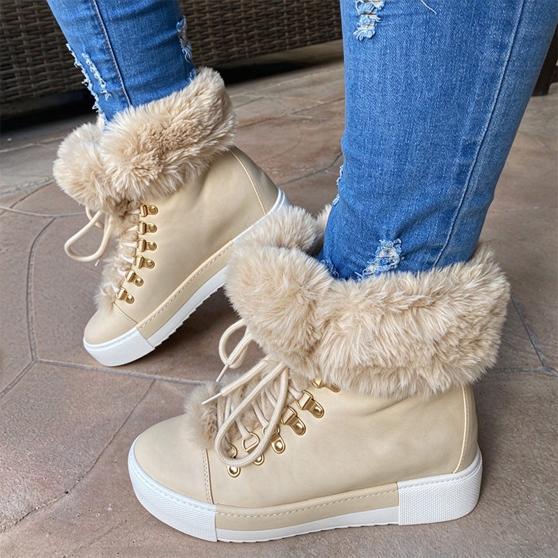 Botas de nieve cálidas con forro polar