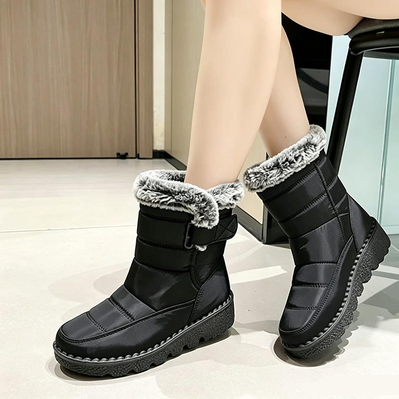 Botas de nieve acolchadas impermeables