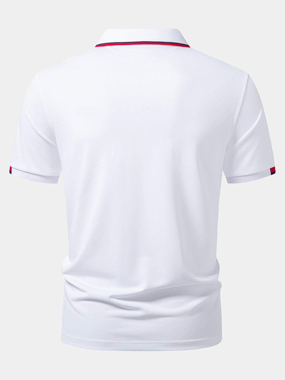 Polo piqué con contraste