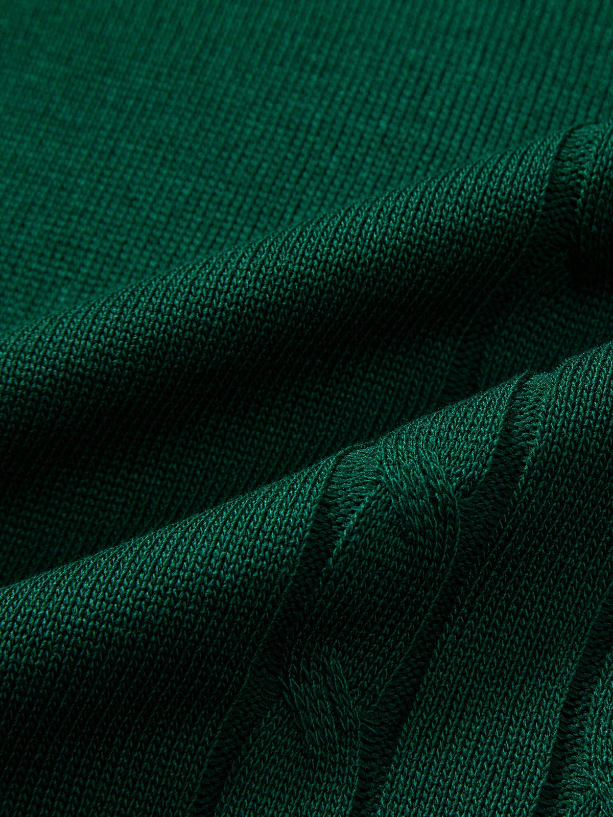 Polo de Punto Jacquard Torcido con Ribete de Contraste