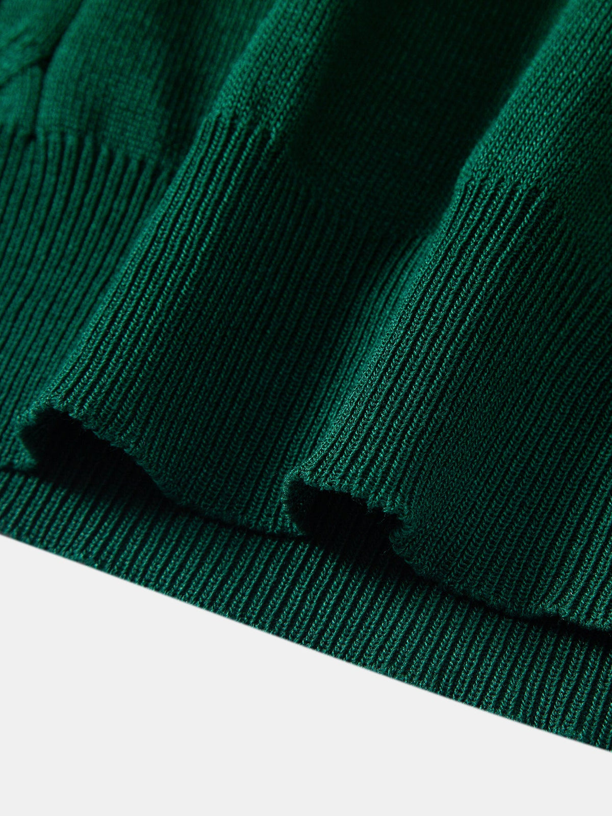 Polo de Punto Jacquard Torcido con Ribete de Contraste