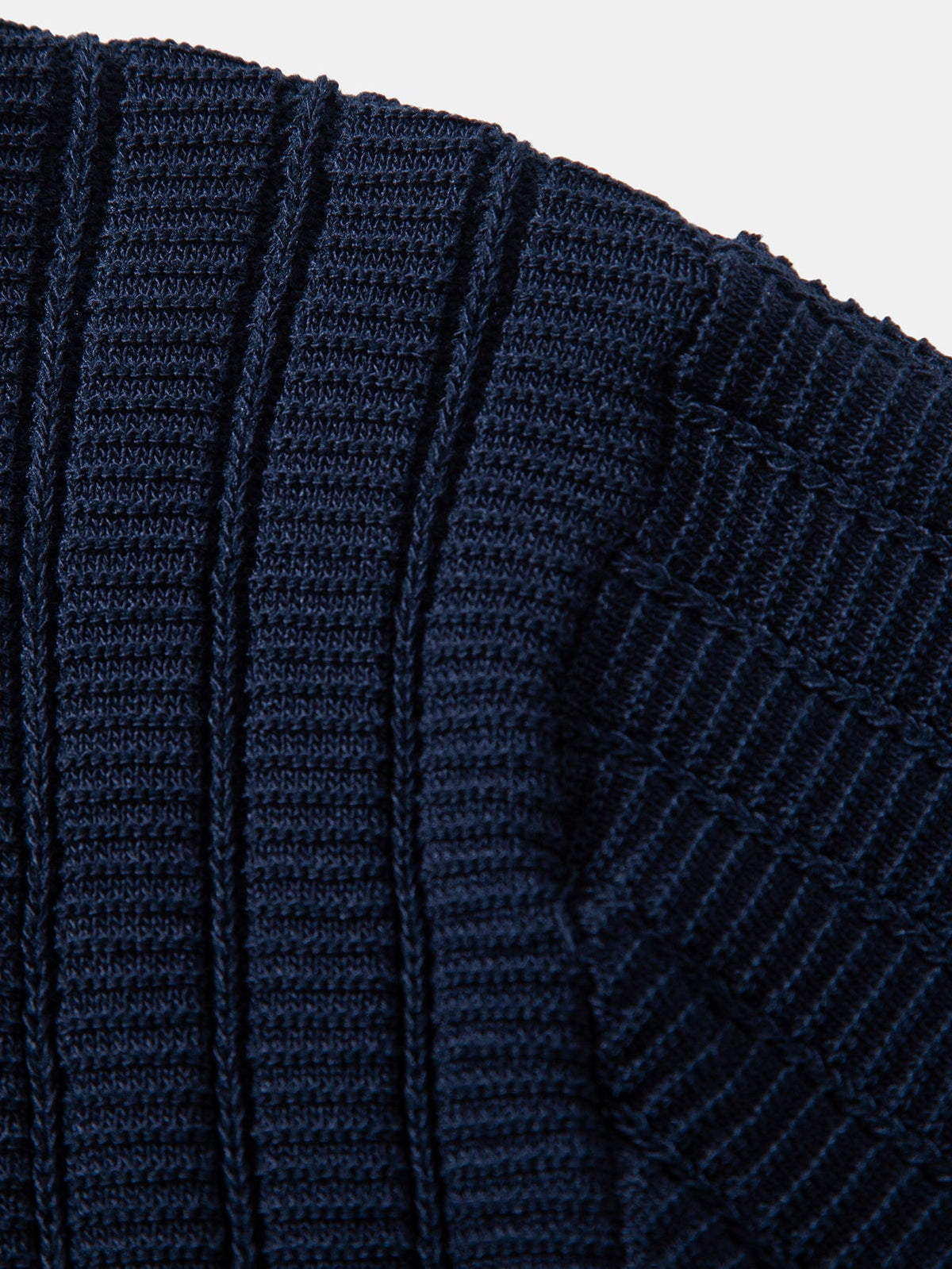 Polo Johnny Collar de punto texturizado con ribete de contraste