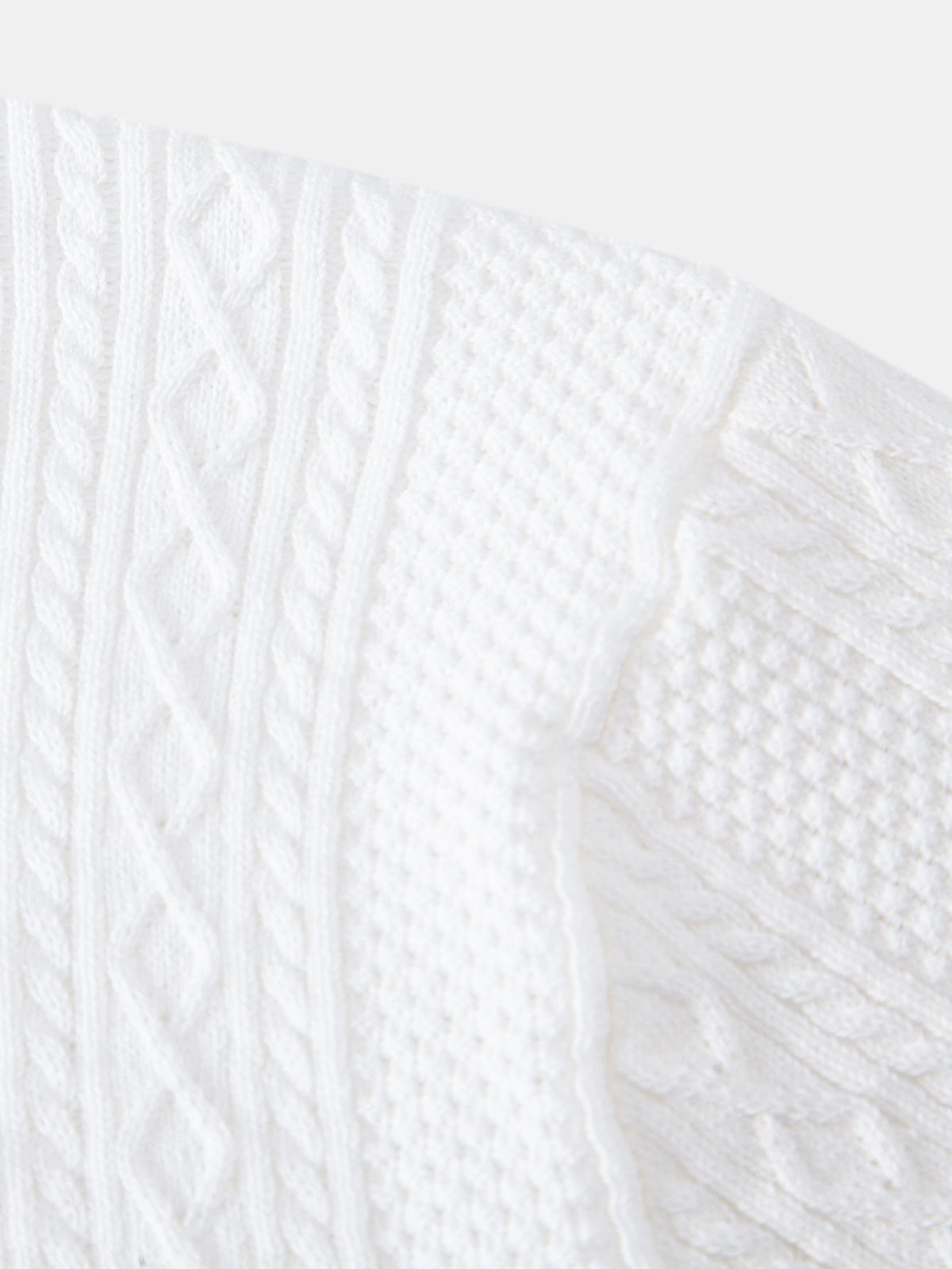 Polo de punto con jacquard geométrico