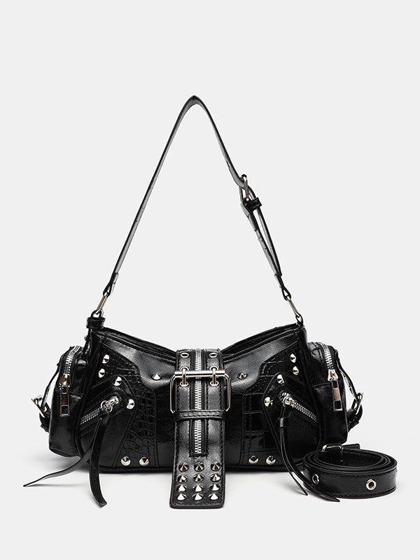 Bolso bandolera con remaches para el día a día