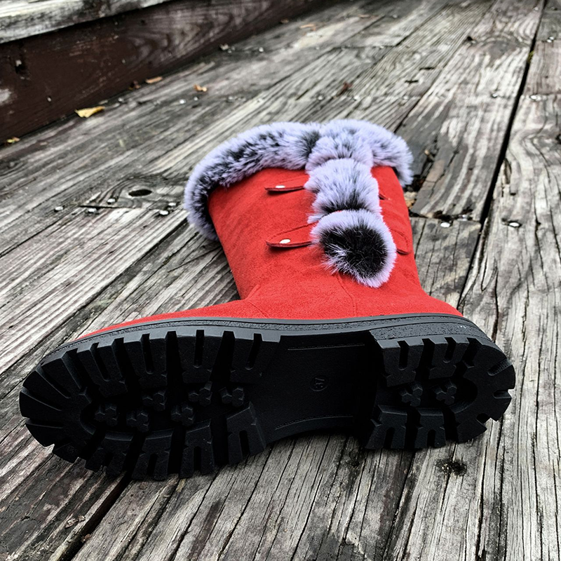 Botas de nieve altas de invierno