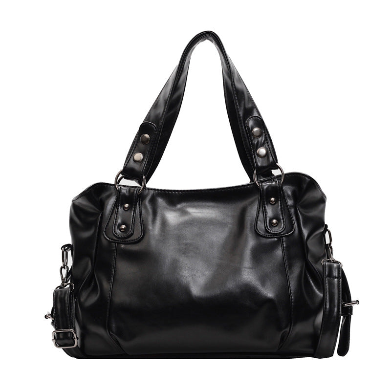 Bolso tote retro casual de hombro