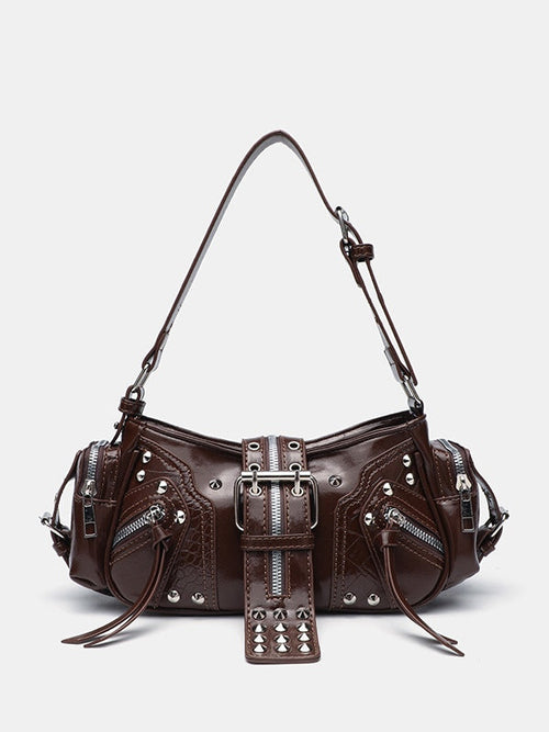 Bolso bandolera con remaches para el día a día