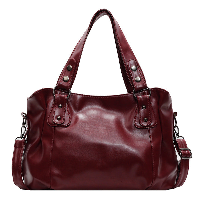 Bolso tote retro casual de hombro