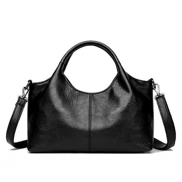 Bolso tote retro de lujo discreto y gran capacidad