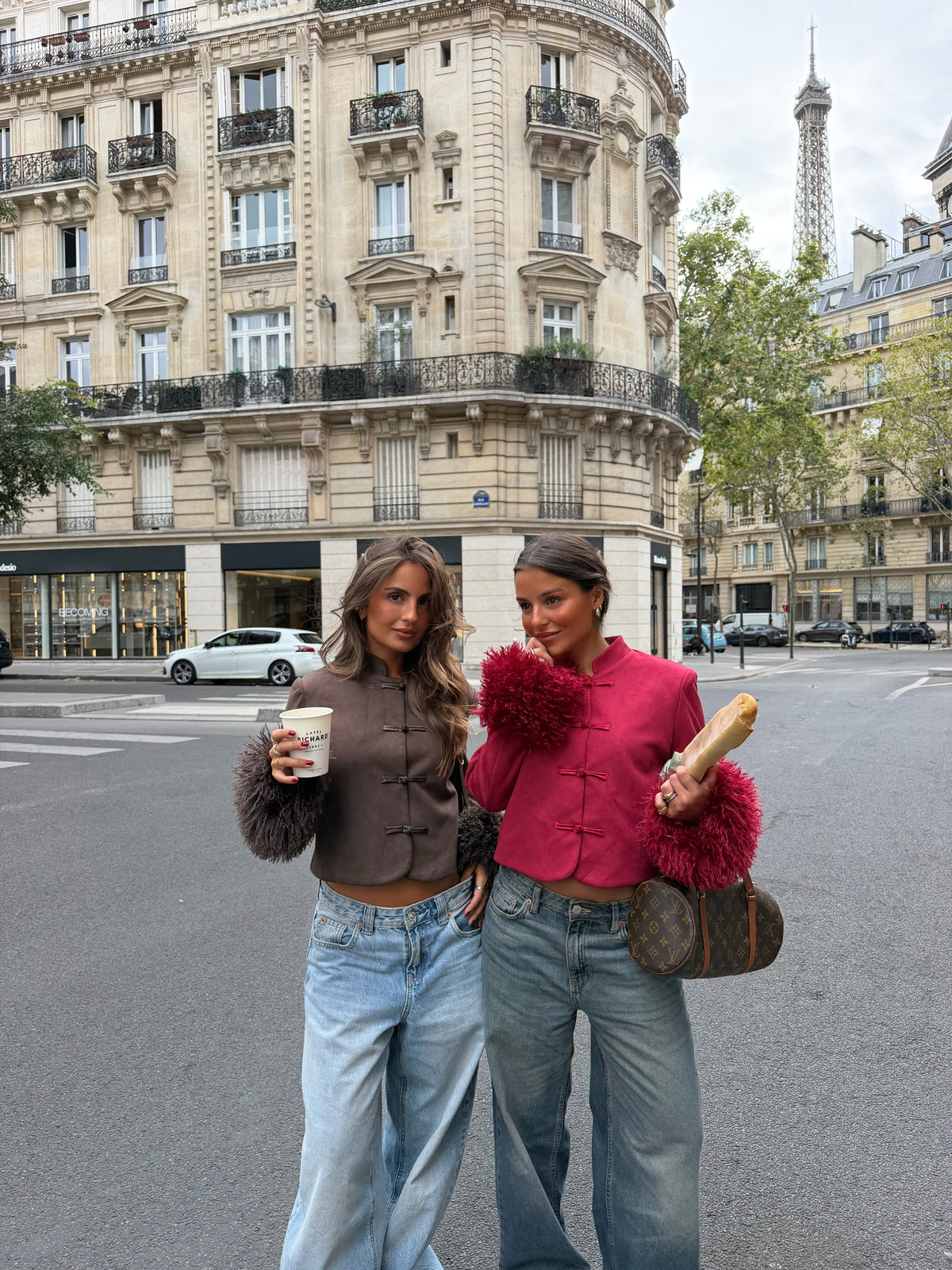 Amour | Chaqueta Estructurada Roja