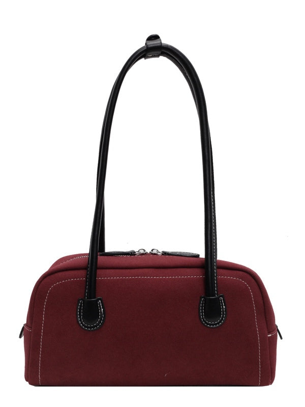 Bolso de hombro retro tipo almohada