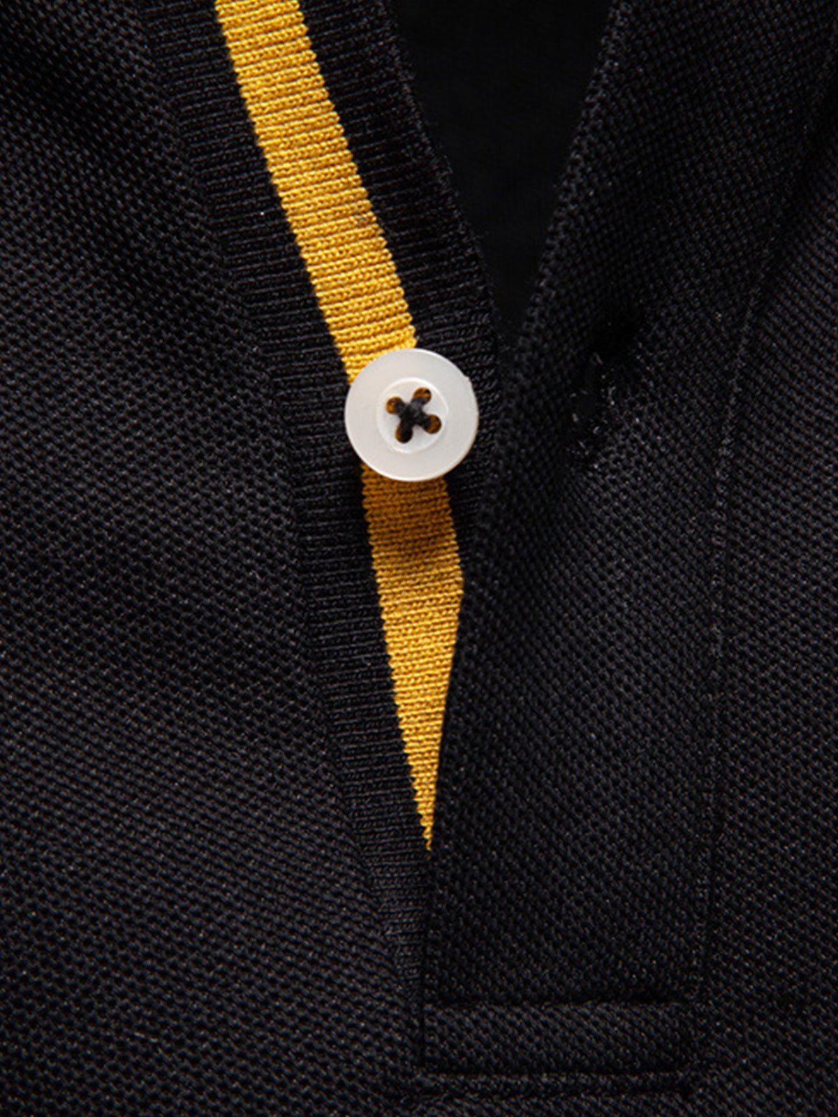 Polo de manga larga con bordado de jirafa