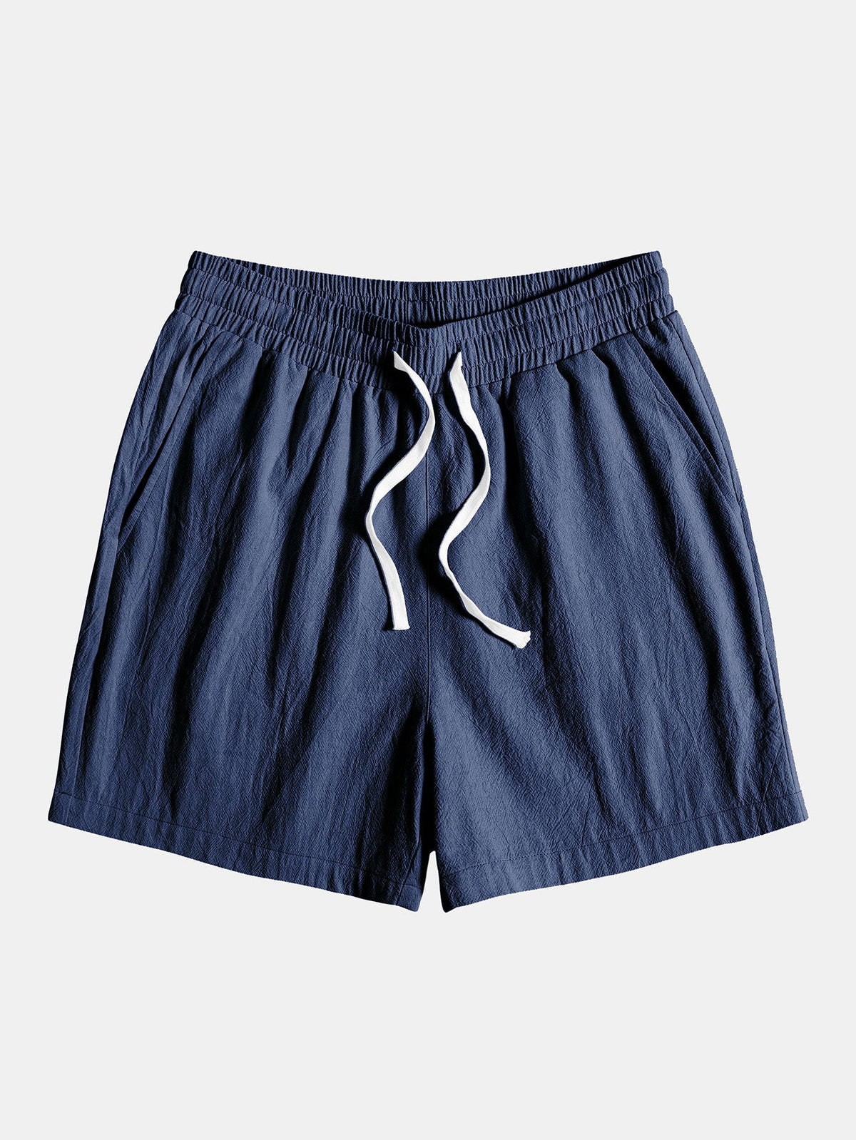 Camisa Revere de algodón texturizado y pantalones cortos de 5"