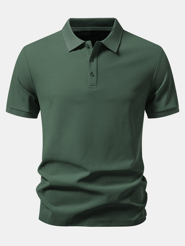 Polo piqué sólido