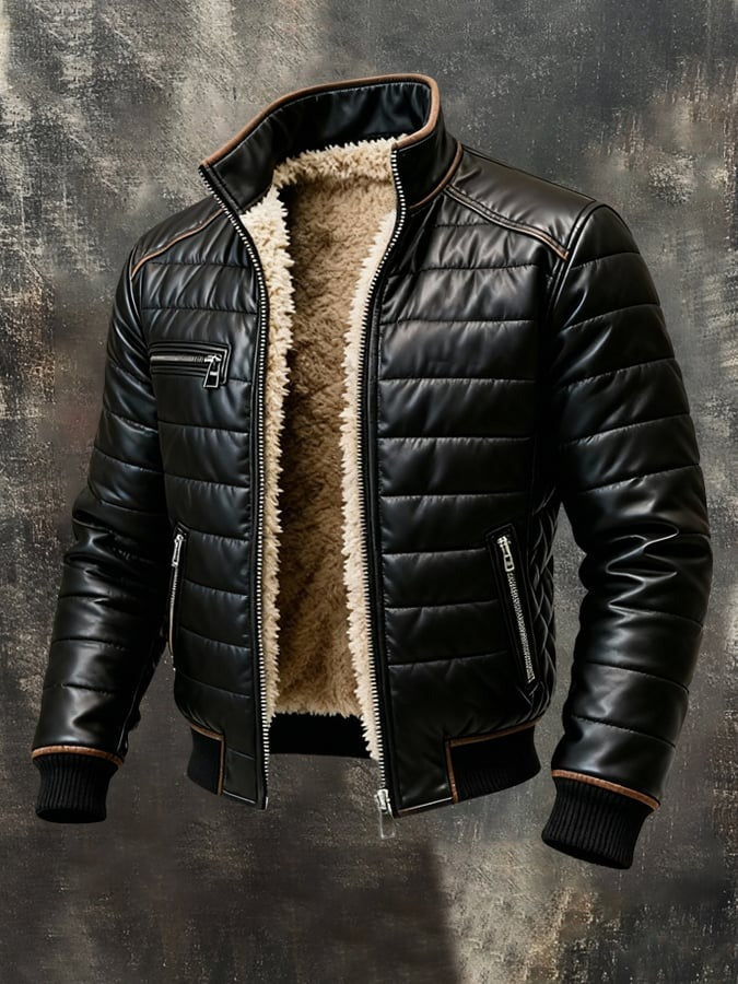 Bruno - Chaqueta cuello alto