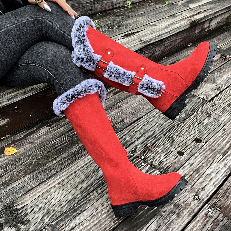 Botas de nieve altas de invierno