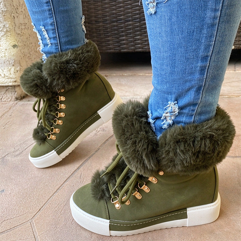 Botas de nieve cálidas con forro polar
