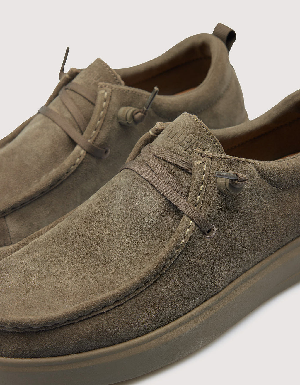 Mocasín Casual Piel Gris