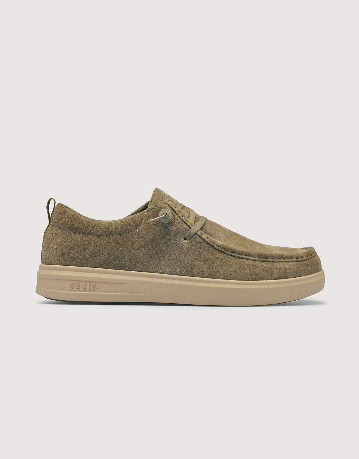 Mocasín Casual Piel Caqui