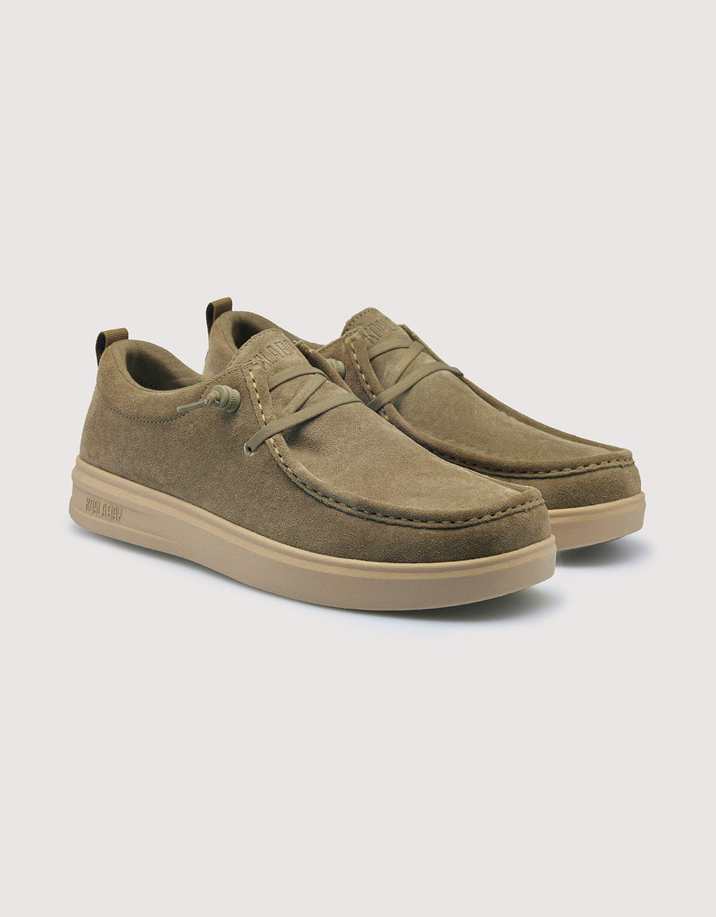 Mocasín Casual Piel Caqui