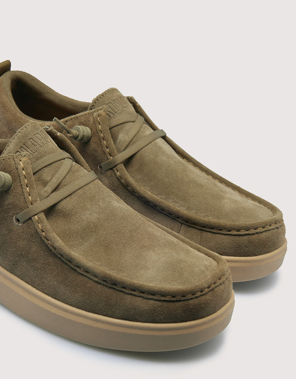 Mocasín Casual Piel Caqui