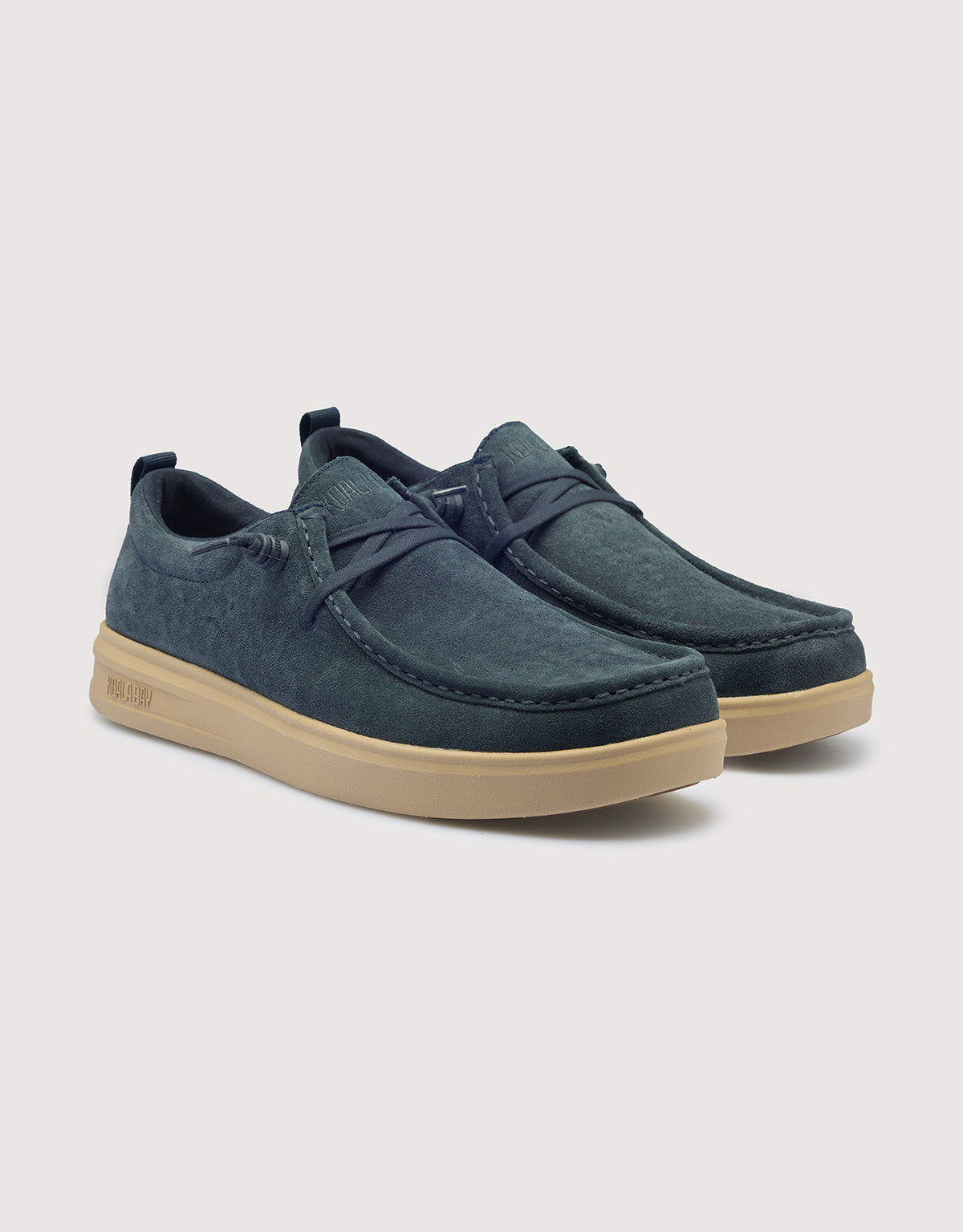 Mocasín Casual Piel Azul Marino