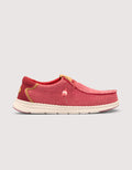 Mocasín Casual Rojo