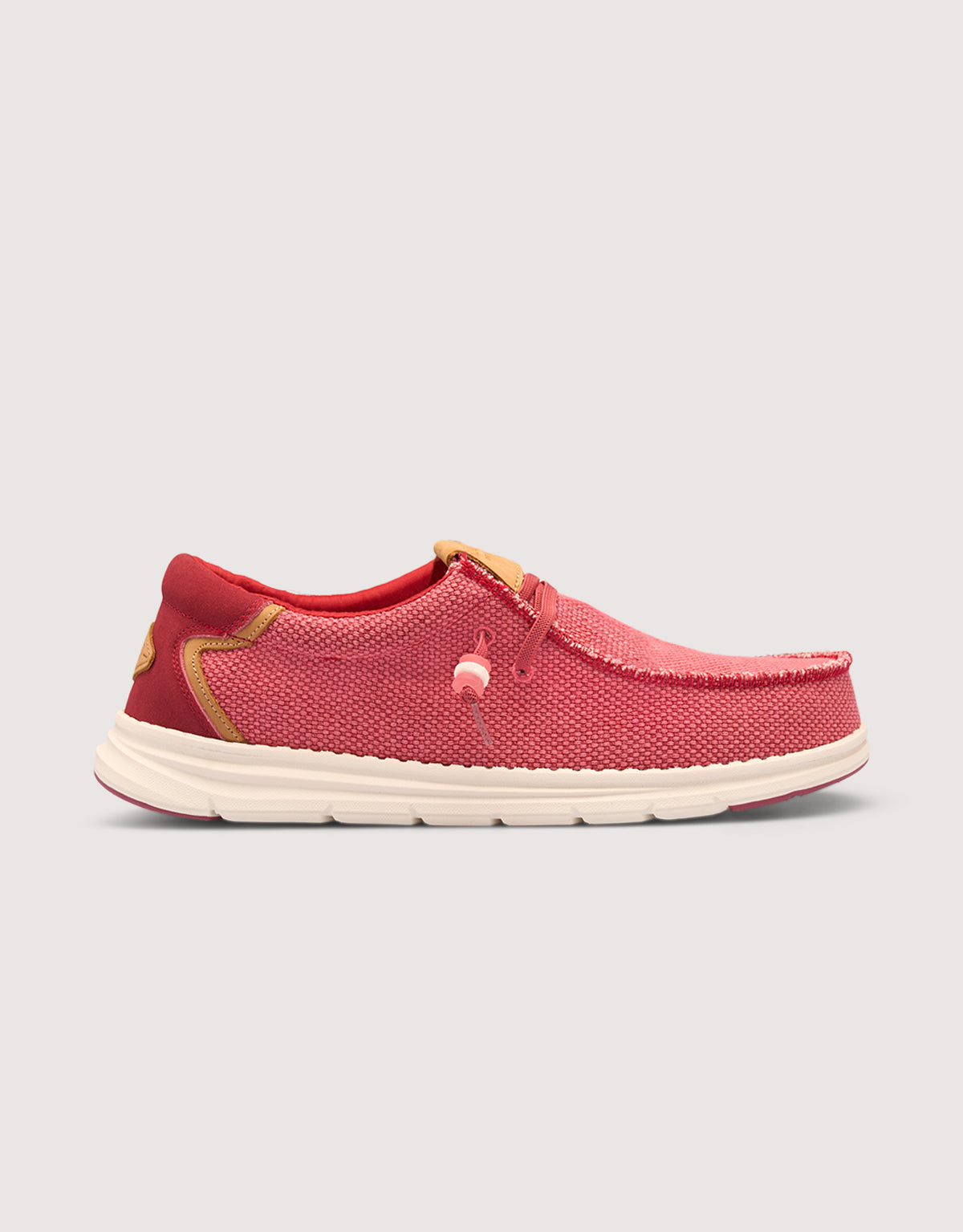 Mocasín Casual Rojo
