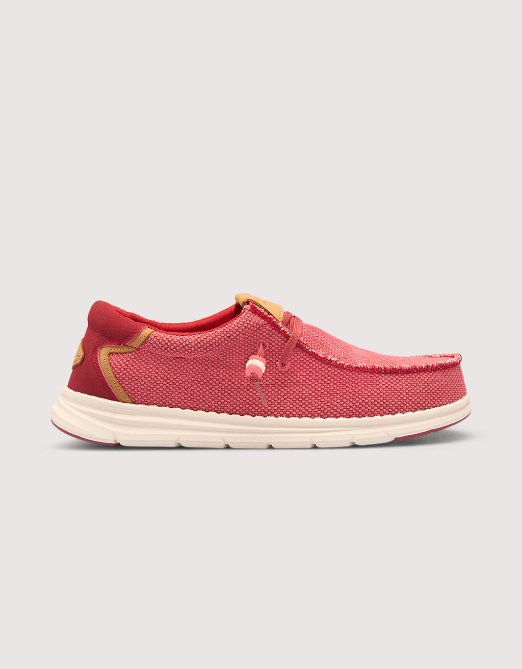 Mocasín Casual Rojo
