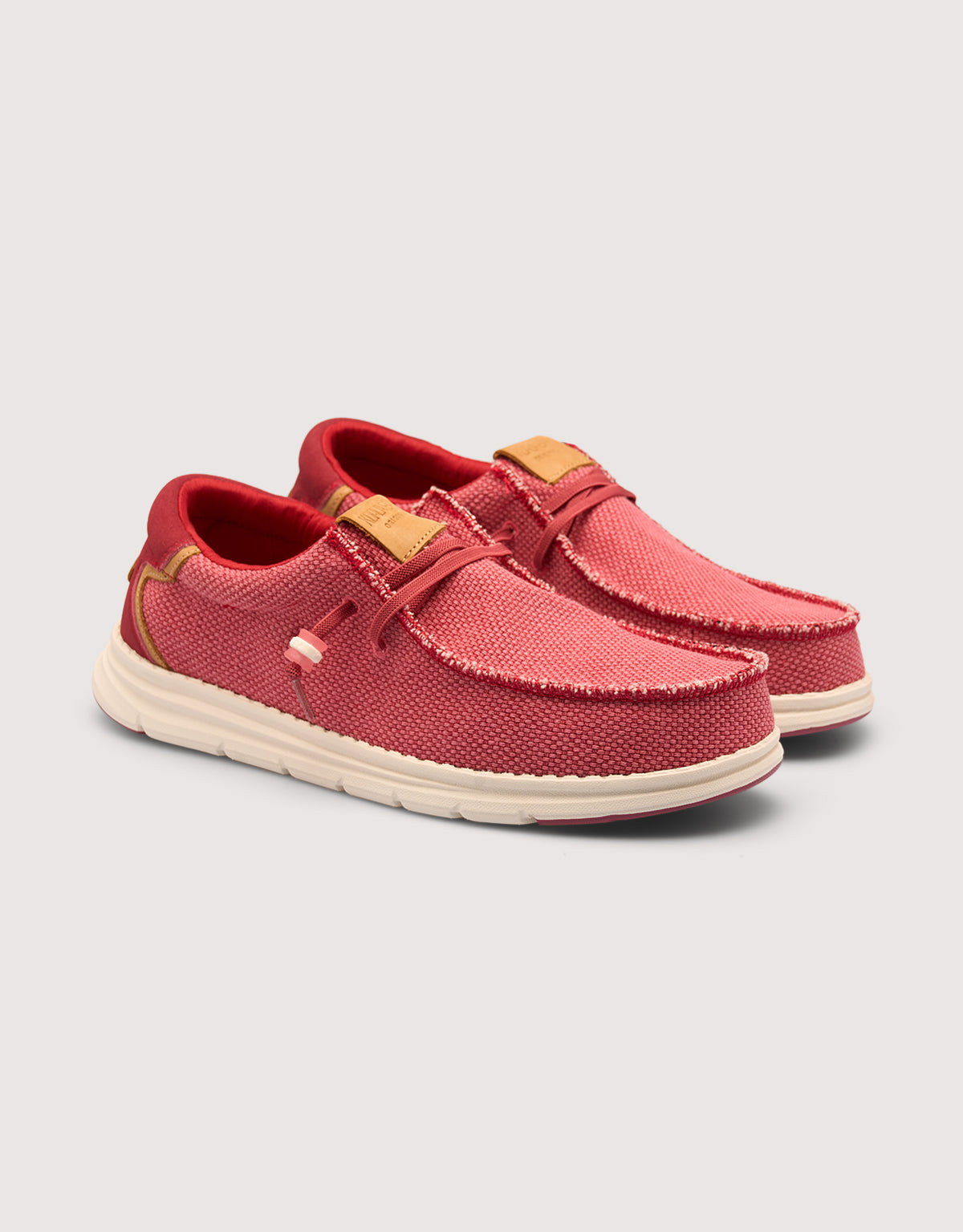 Mocasín Casual Rojo