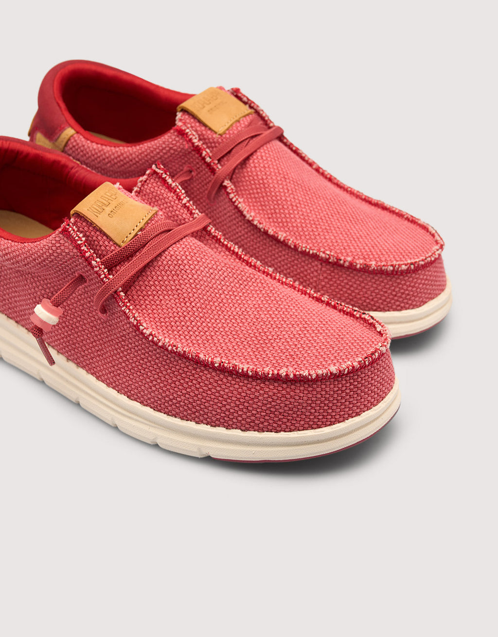 Mocasín Casual Rojo