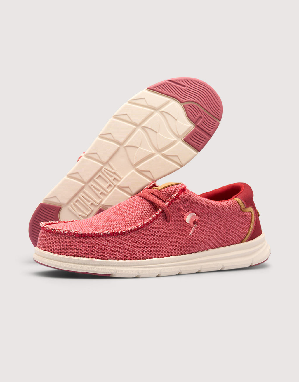 Mocasín Casual Rojo
