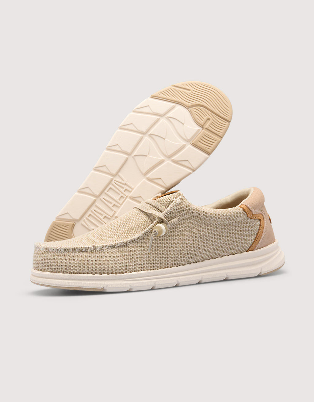 Mocasín Casual Gris Hielo