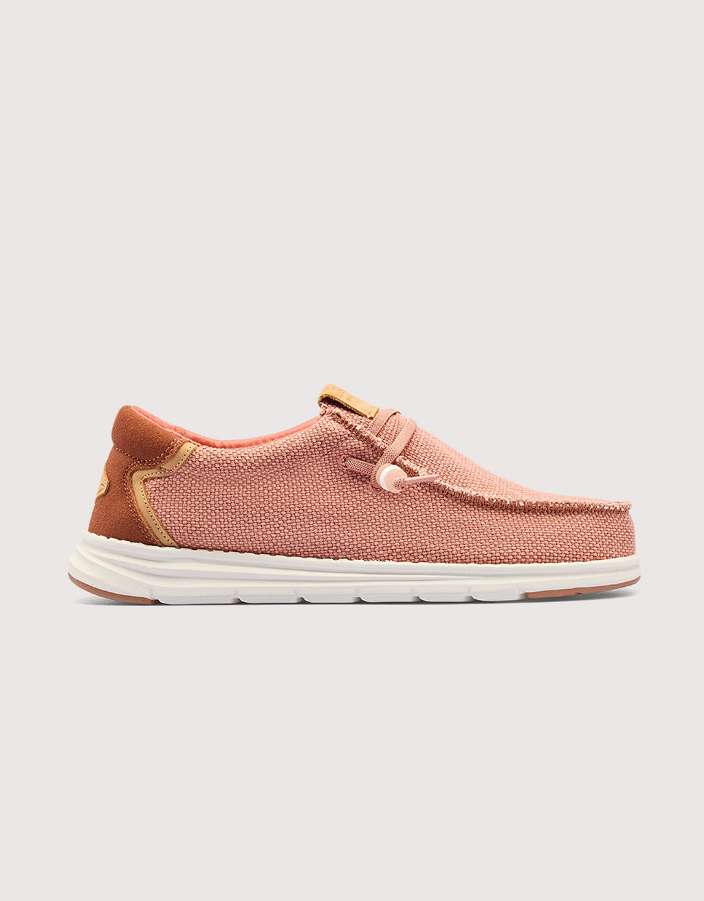 Mocasín Casual Naranja Quemado