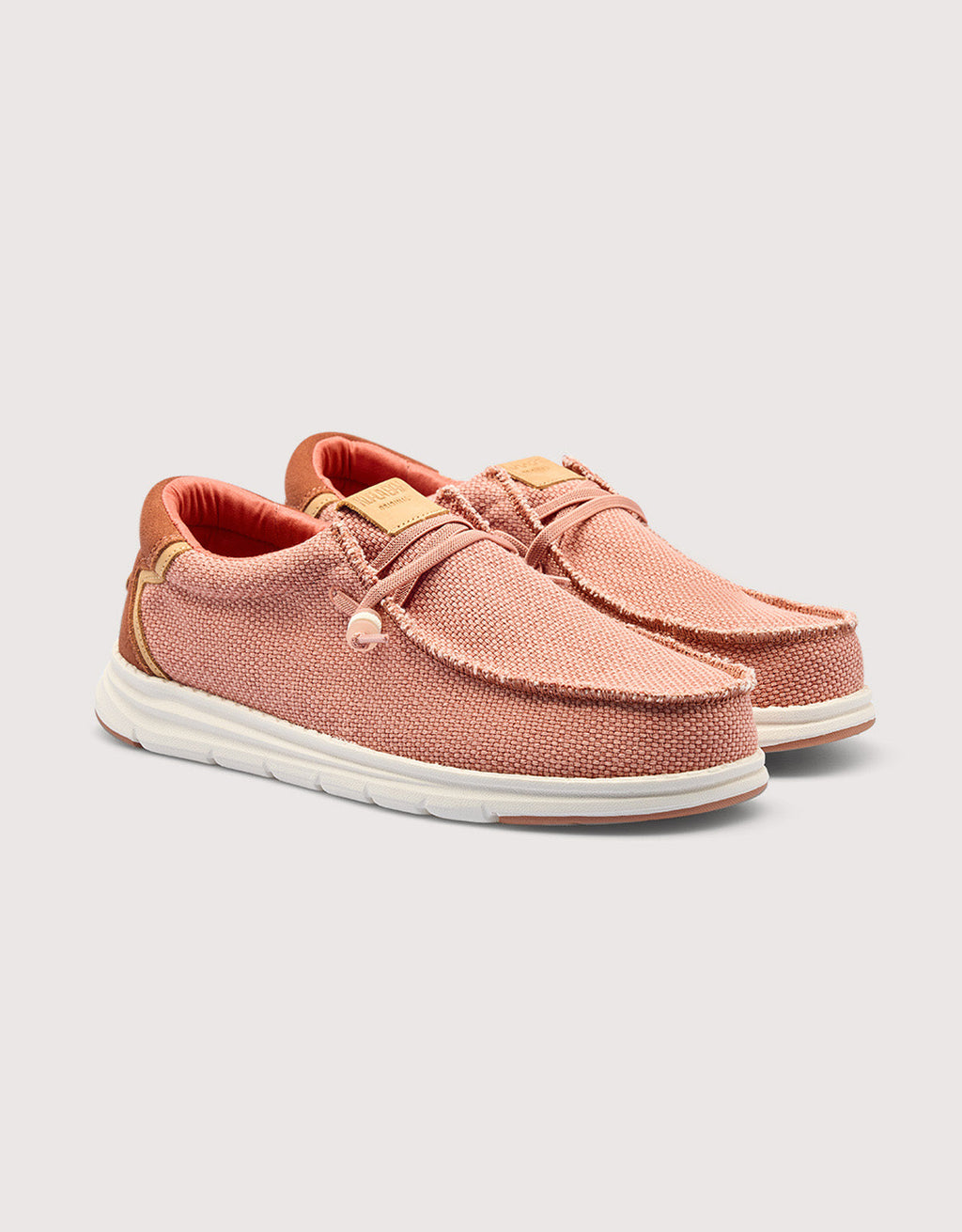 Mocasín Casual Naranja Quemado