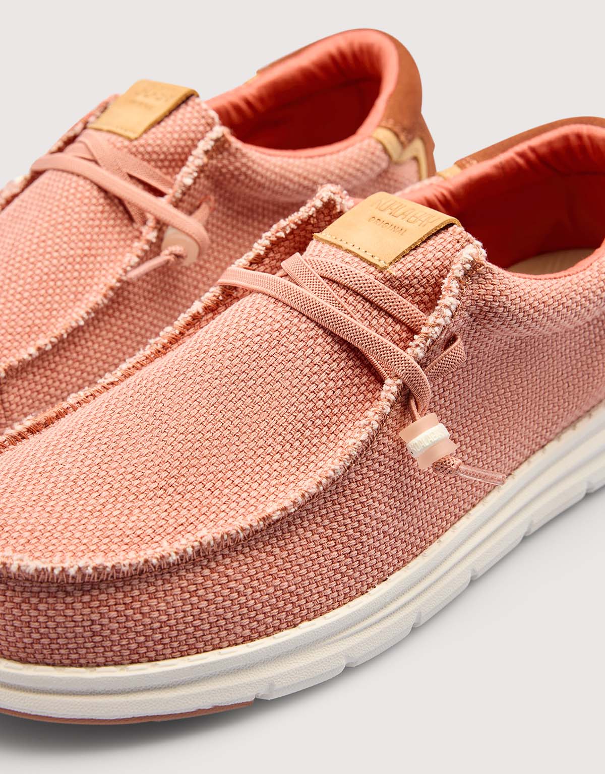 Mocasín Casual Naranja Quemado
