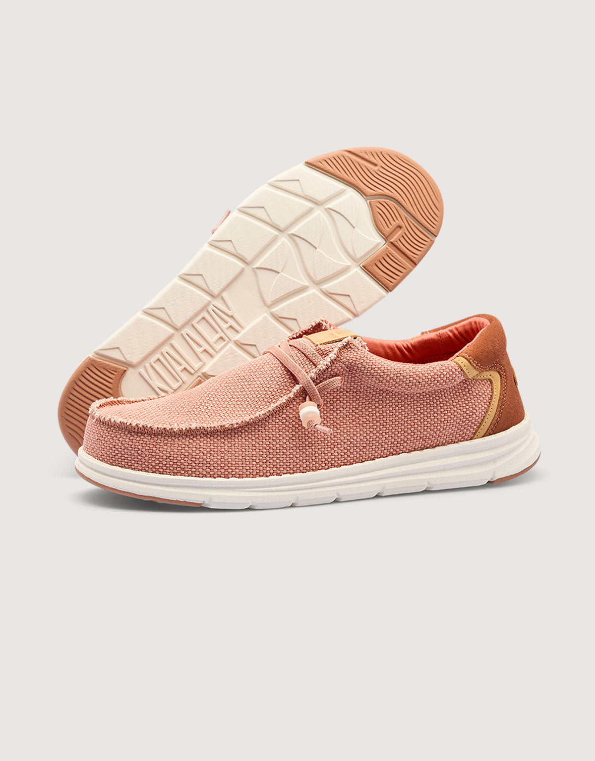 Mocasín Casual Naranja Quemado