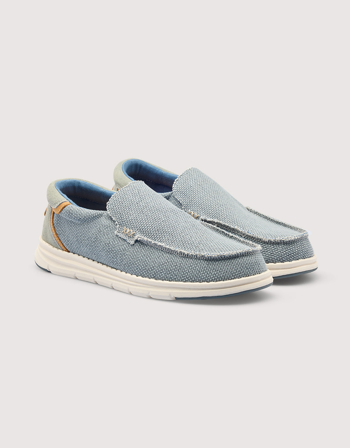 Mocasín Casual Azul