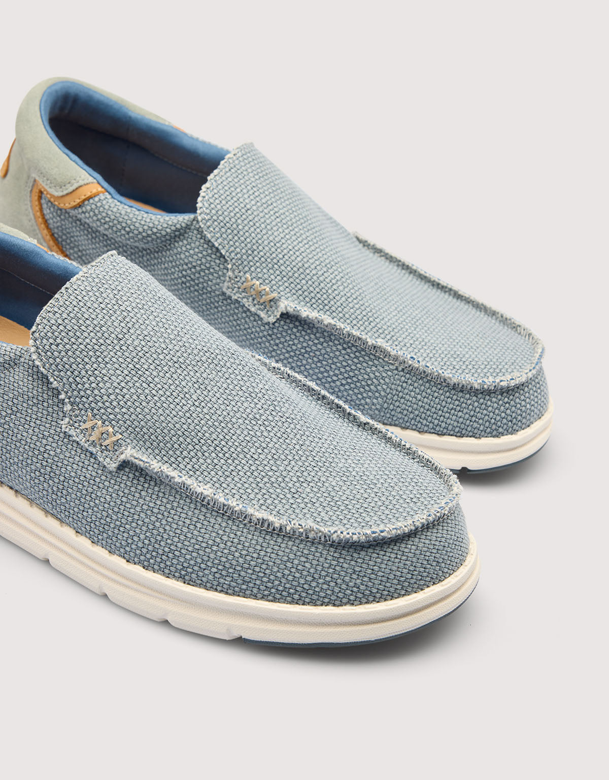 Mocasín Casual Azul