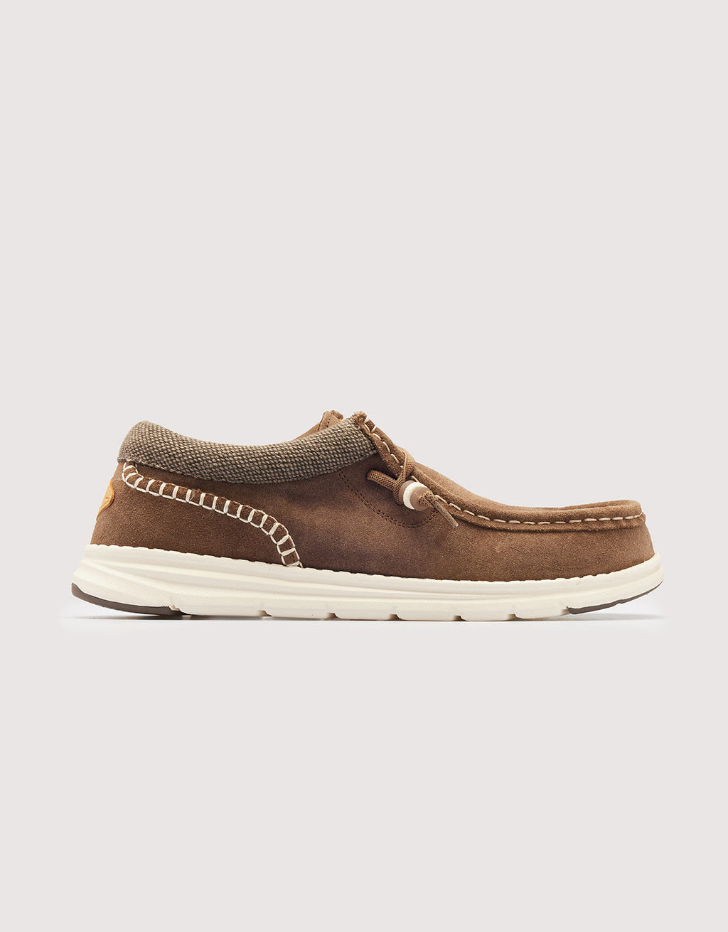 Mocasín Casual Serraje Marrón
